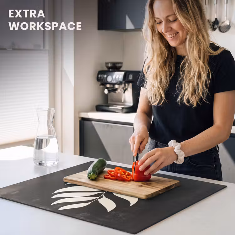 Induction hob protector - Sheet - White - Minimalist — 7