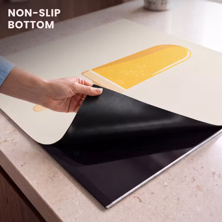 Induction hob protector - Orange - Stick - Water ice cream — 5