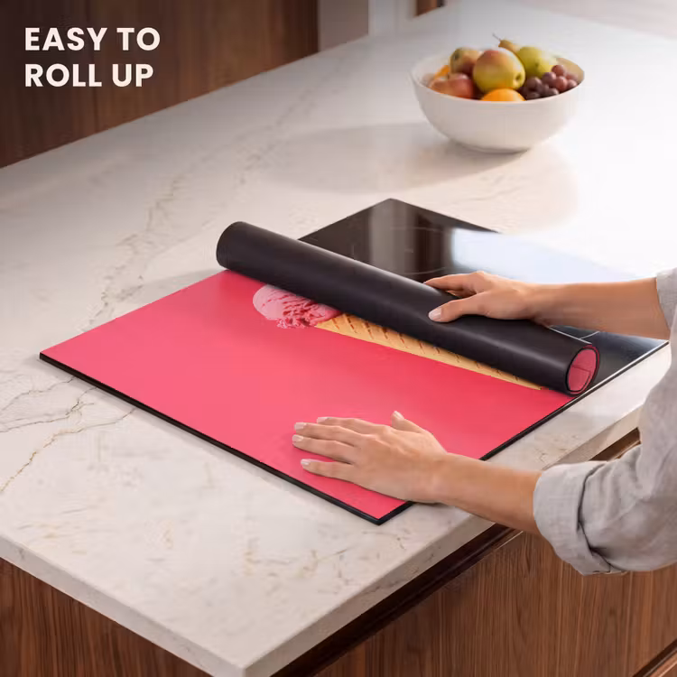 Induction hob protector - Scoop ice cream - Pink - Horn — 6
