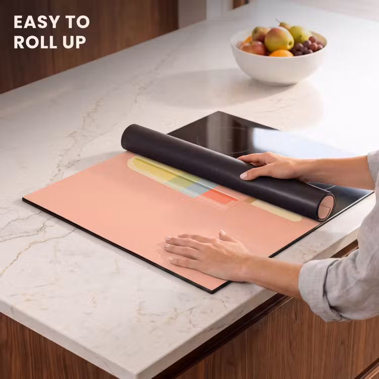 Induction hob protector - Water ice cream - Pastel shades - Minimalist — 6