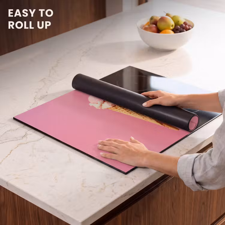 Induction hob protector - Horn - Scoop ice cream - Pink — 6