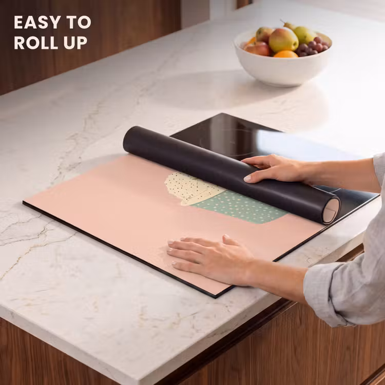 Induction hob protector - Tray - Ice cream - Strawberry - Pink — 6