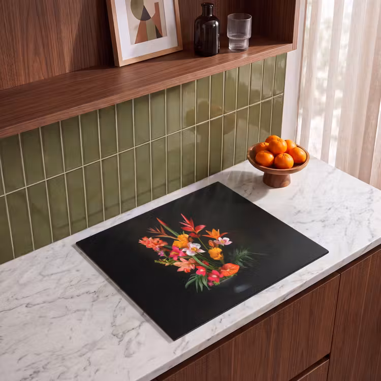 Induction hob protector - Bouquet - Flowers - Exotic — 4