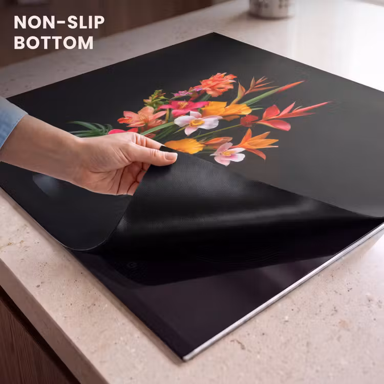 Induction hob protector - Bouquet - Flowers - Exotic — 5