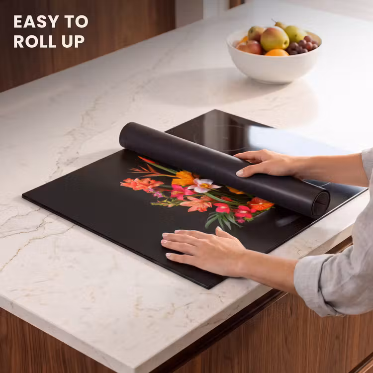 Induction hob protector - Bouquet - Flowers - Exotic — 6