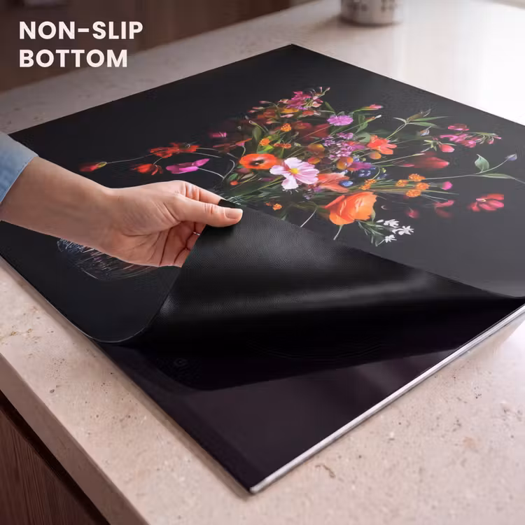 Induction hob protector - Bouquet - Field Flowers - Vase — 5