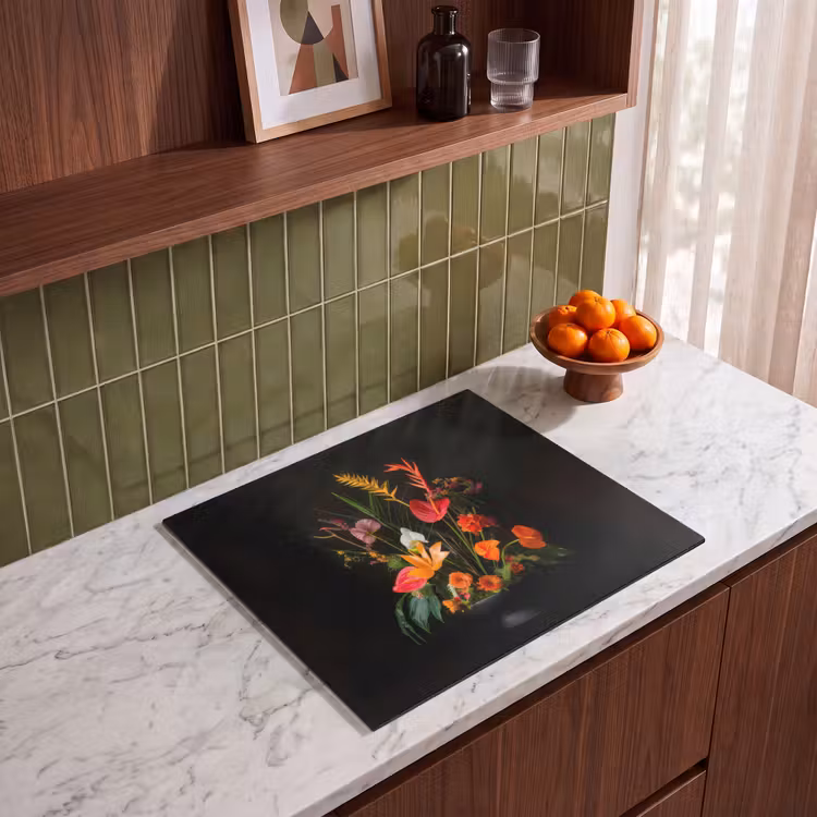Induction hob protector - Bowl - Bouquet - Flowers — 4