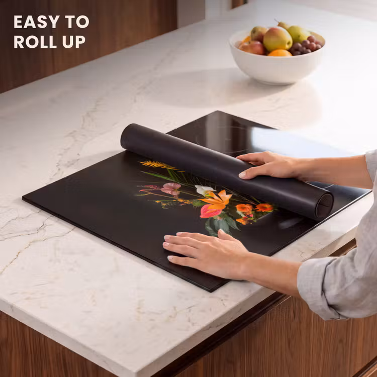 Induction hob protector - Bowl - Bouquet - Flowers — 6
