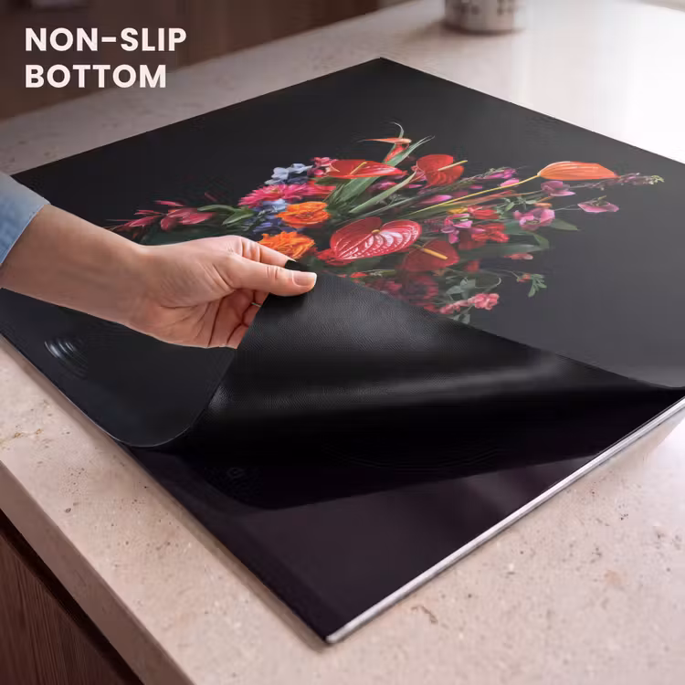 Induction hob protector - Flowers - Bouquet - Ornamental — 5