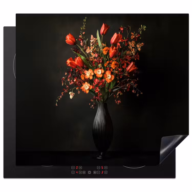 Induction hob protector - Flowers - Branches - Bouquet — 1