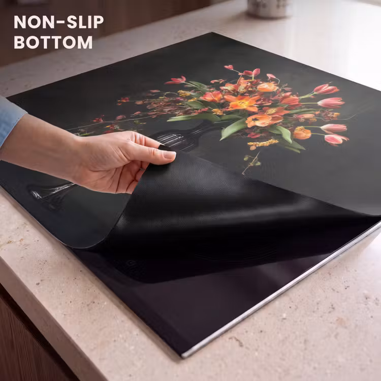 Induction hob protector - Ornate - Bouquet - Vase — 5