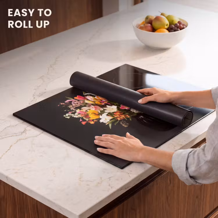Induction hob protector - Vase - Flowers - Tulips — 6