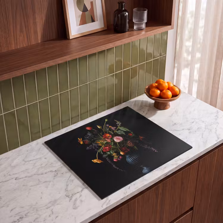 Induction hob protector - Flowers - Berries - Classic — 4