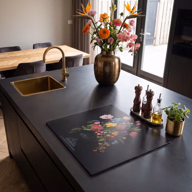 Induction hob protector - Flowers - Merry - Vase — 2