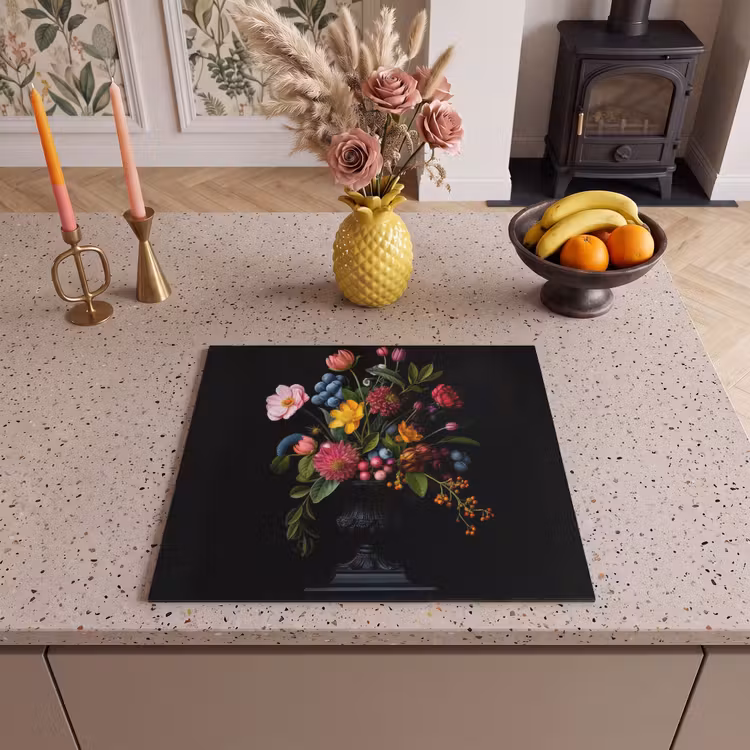 Induction hob protector - Flowers - Merry - Vase — 3
