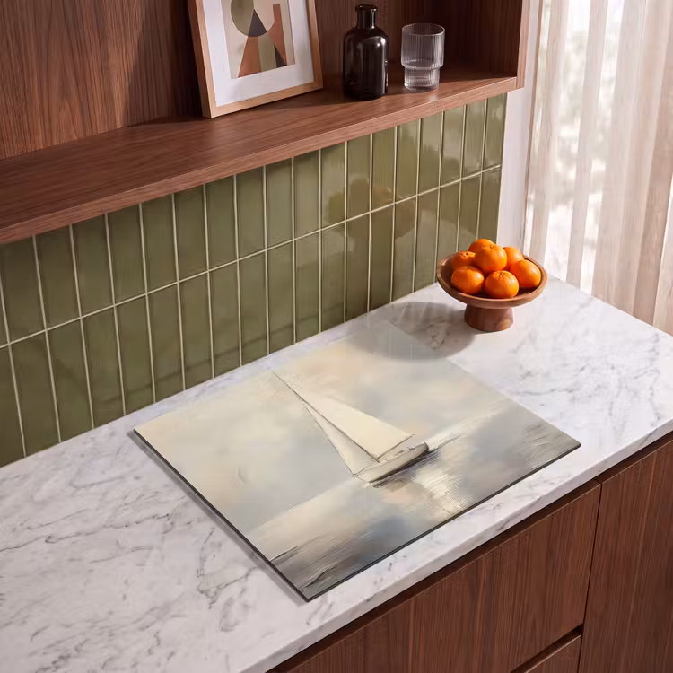 Induction hob protector - Sailing ship - Sea - Cloudy — 4