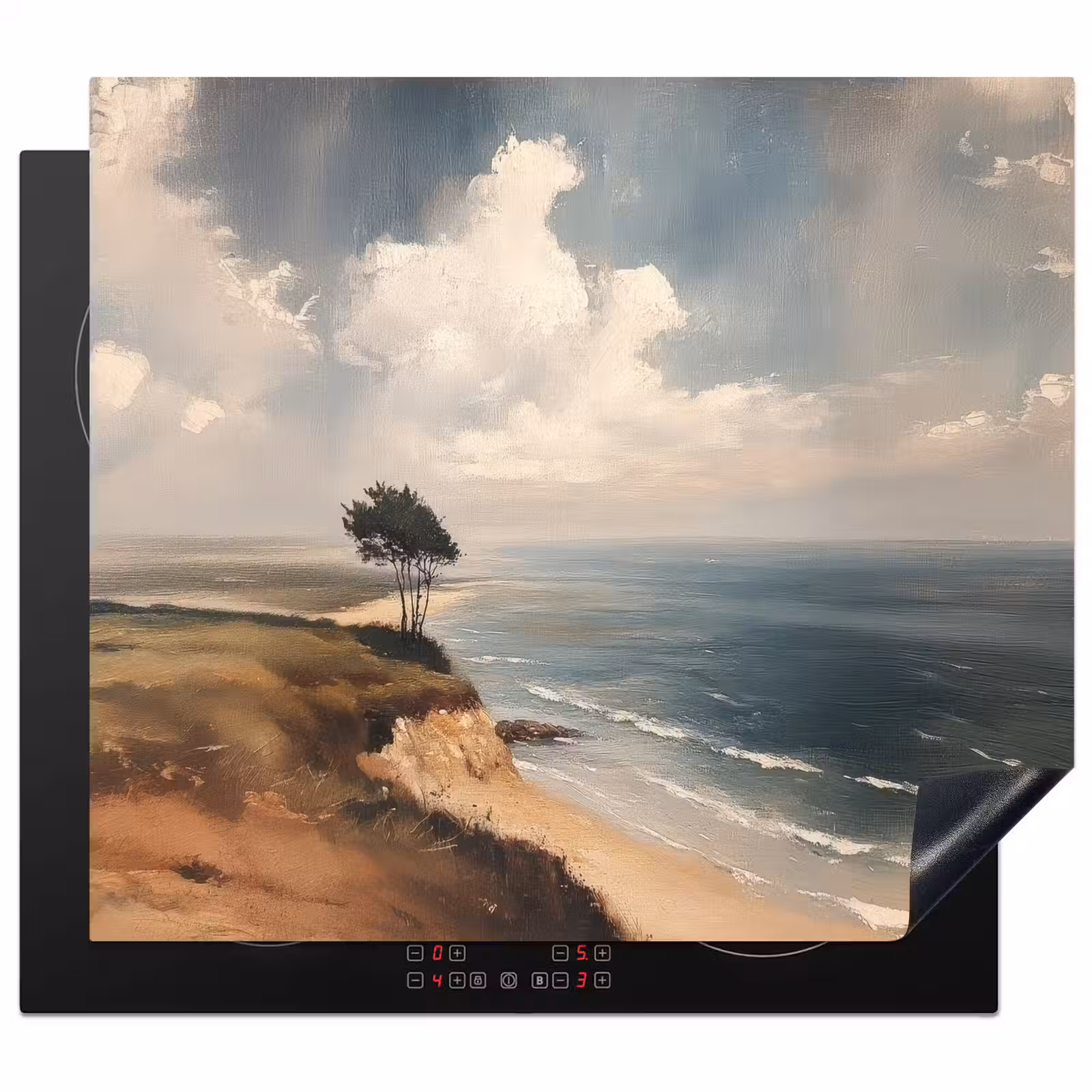 Induction hob protector - Cliff - Sea - Tree — 1
