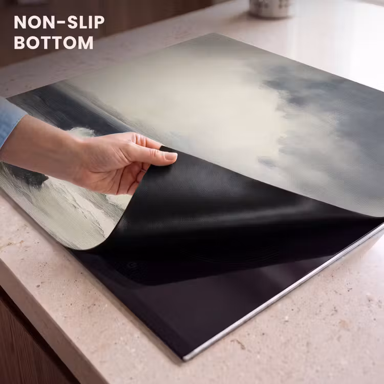 Induction hob protector - Sea - Rocks - Storm — 5