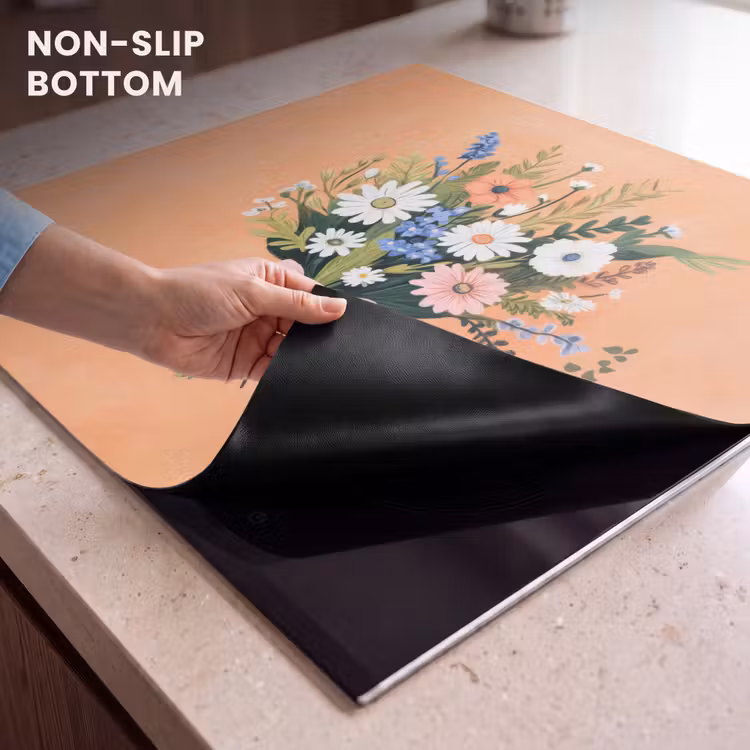 Induction hob protector - Bouquet - Bow - Quote — 5