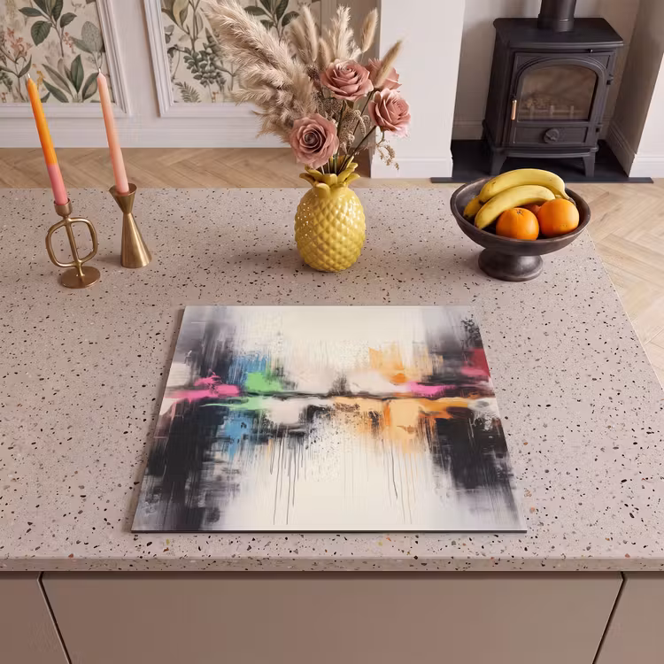 Induction hob protector - Abstract - Color Explosion - Landscape — 3