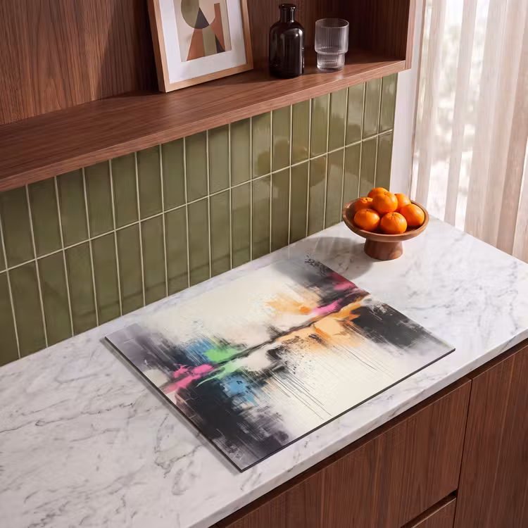 Induction hob protector - Abstract - Color Explosion - Landscape — 4