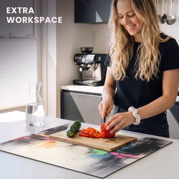 Induction hob protector - Abstract - Color Explosion - Landscape — 7