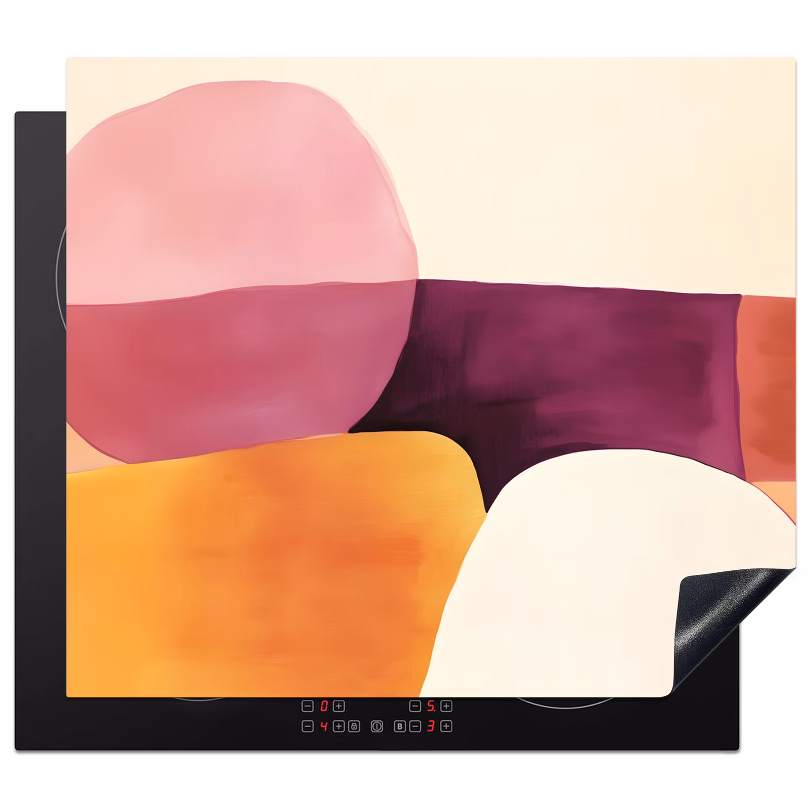 Induction hob protector - Shapes - Abstract - Colorful — 1