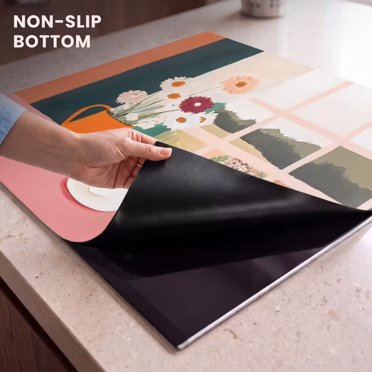 Induction hob protector - Flowers - Coffee - Window — 5