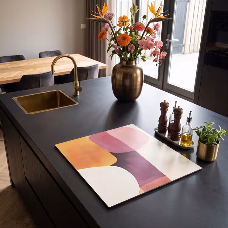 Induction hob protector - Shapes - Abstract - Colorful — 2
