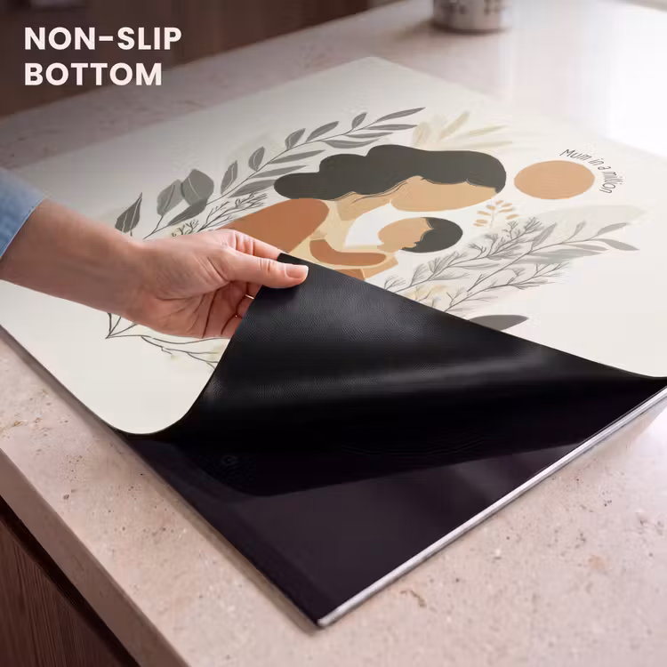 Induction hob protector - Illustration - Quote - Mother — 5