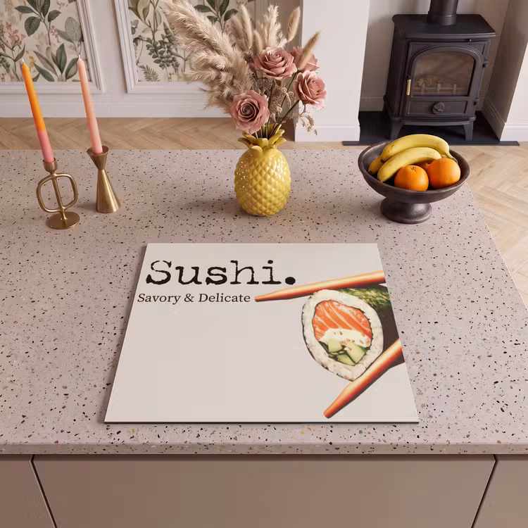 Induction hob protector - Sushi - Salmon - Rice - Japanese — 3