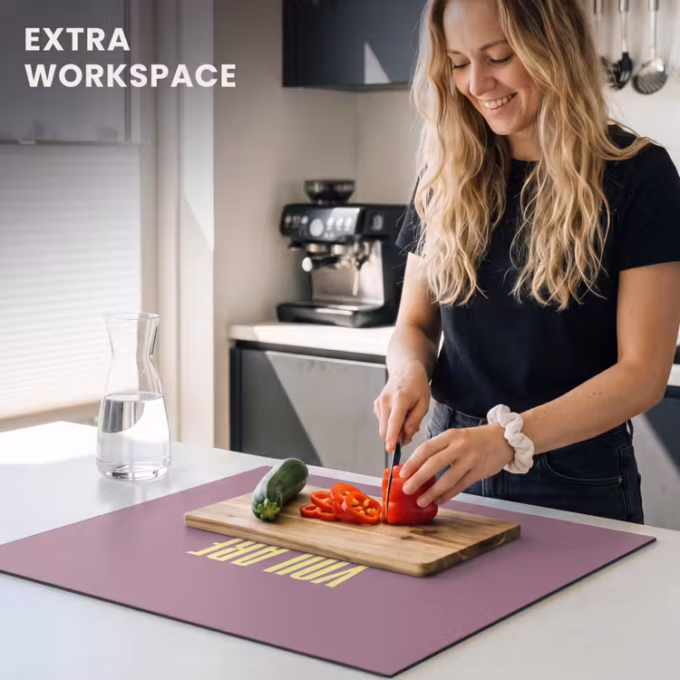 Induction hob protector - Text - Purple - Amazing — 7