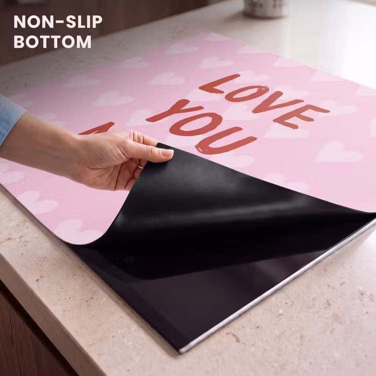 Induction hob protector - Love - Quote - Mother - Red — 5