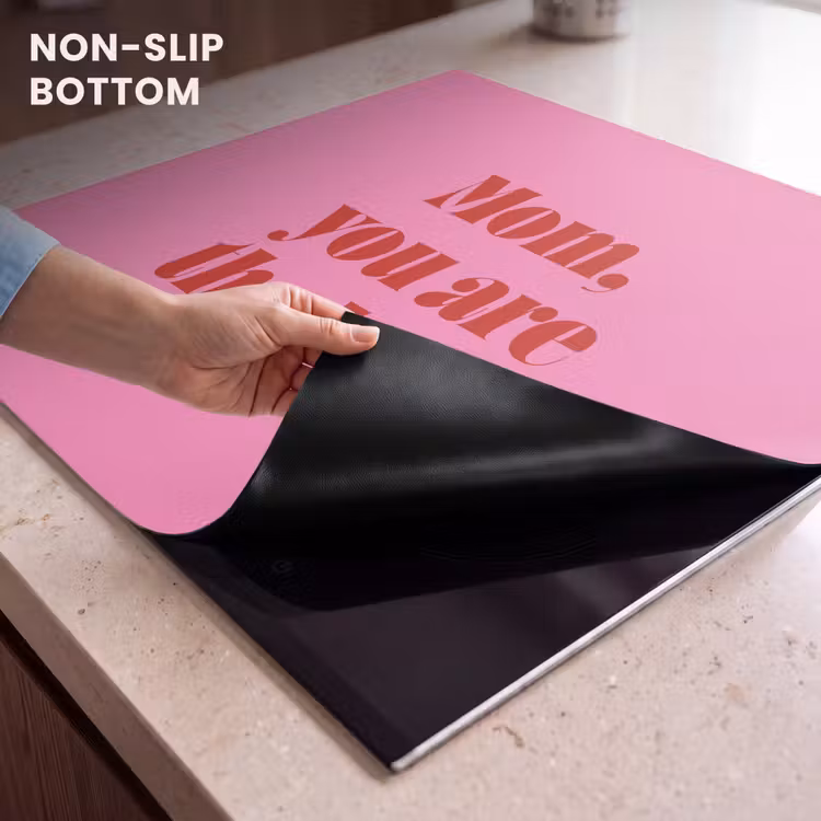 Induction hob protector - Mother - Message -Pink — 5