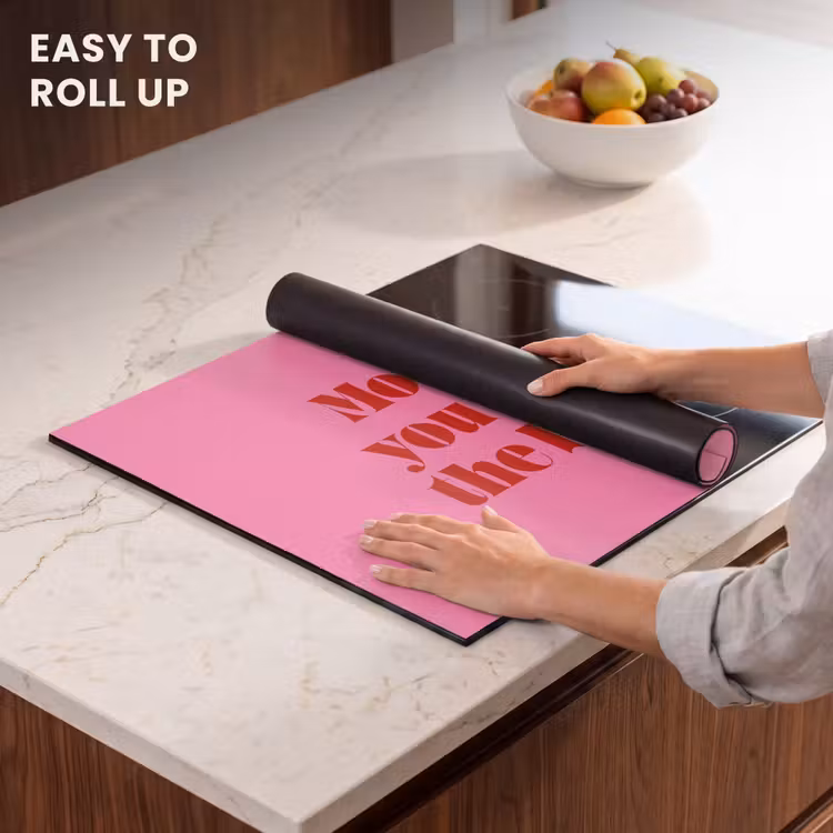 Induction hob protector - Mother - Message -Pink — 6