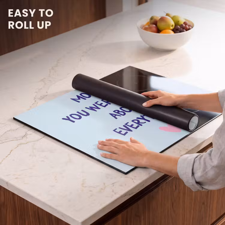 Induction hob protector - Mother - Quote - Blue — 6