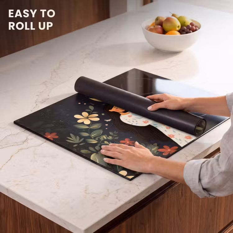 Induction hob protector - Mother - Child - Colorful - Flowers — 6