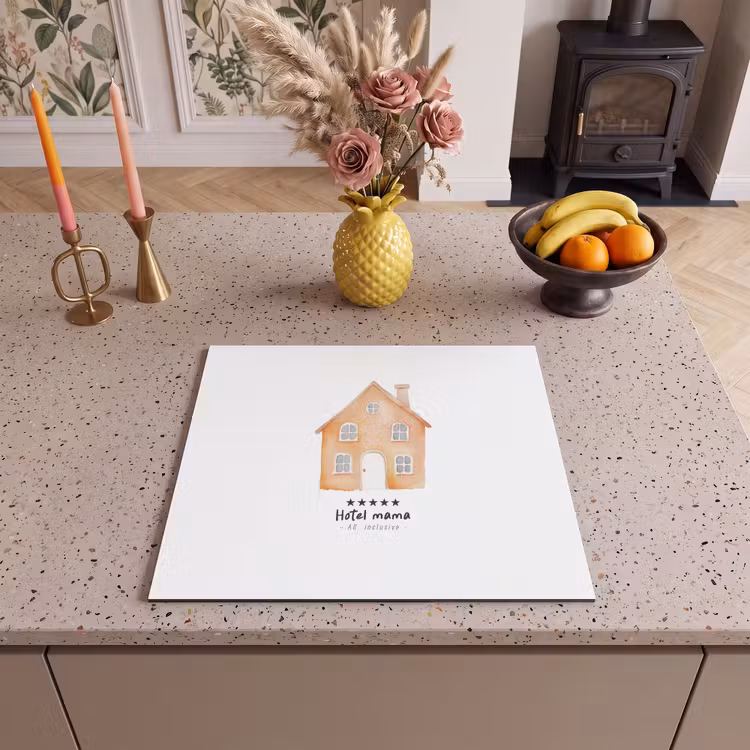 Induction hob protector - Orange - Cottage - Quote - Hotel — 3