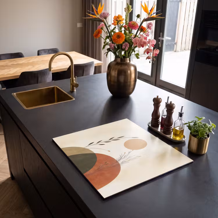 Induction hob protector - Plants - Abstract - Shapes — 2