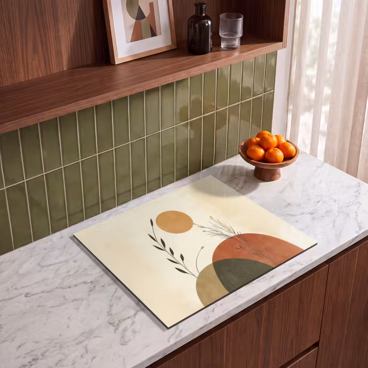 Induction hob protector - Plants - Abstract - Shapes — 4