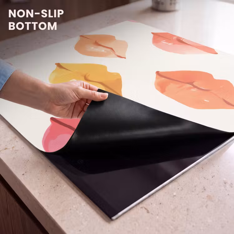 Induction hob protector - Lips - Colorful - Glossy — 5