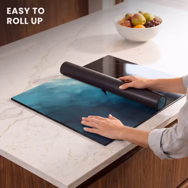 Induction hob protector - Sea - Silhouette - Abstract - Blue — 6