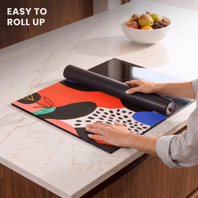 Induction hob protector - Abstract - Shapes - Colors - Dots — 6
