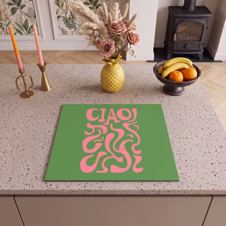 Induction hob protector - Abstract - Pink - Ciao - Shapes — 3