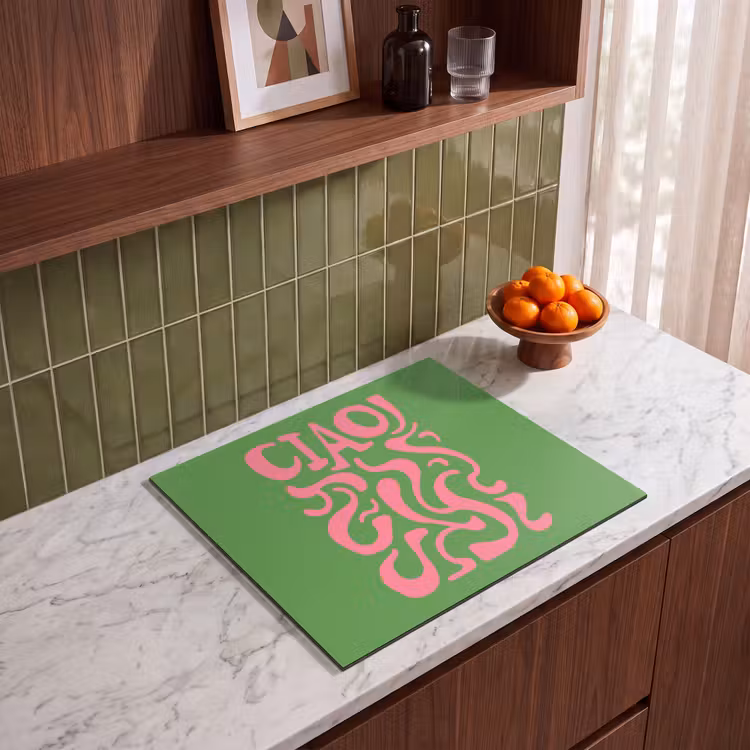 Induction hob protector - Abstract - Pink - Ciao - Shapes — 4