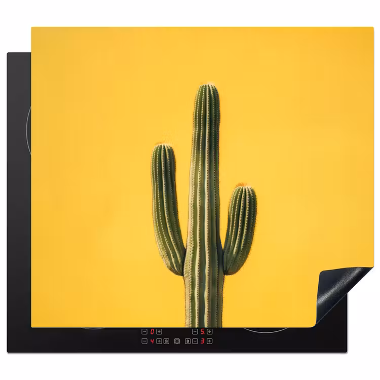 Induction hob protector - Cactus - Green - Minimalist — 1