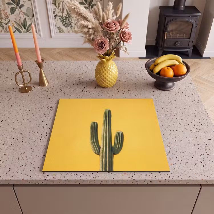 Induction hob protector - Cactus - Green - Minimalist — 3