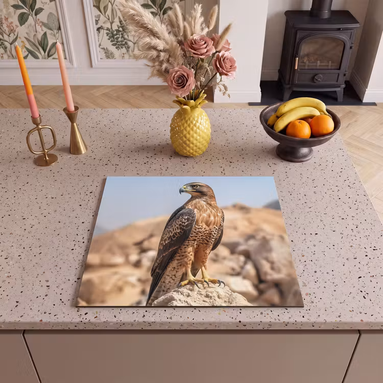Induction hob protector - Falcon - Bird - Rock - Power — 3