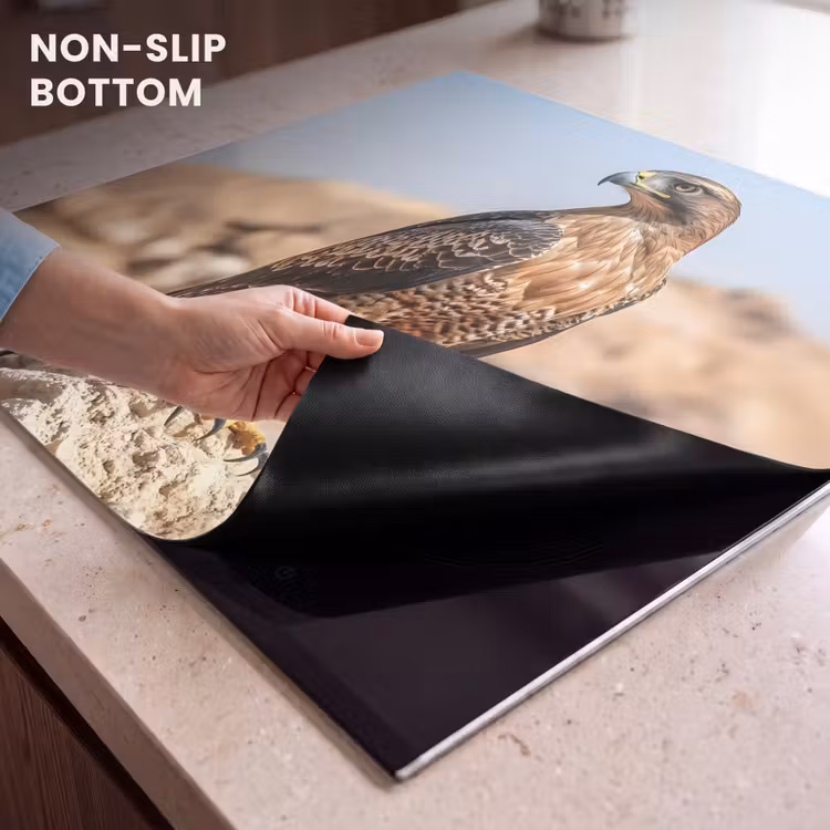 Induction hob protector - Falcon - Bird - Rock - Power — 5