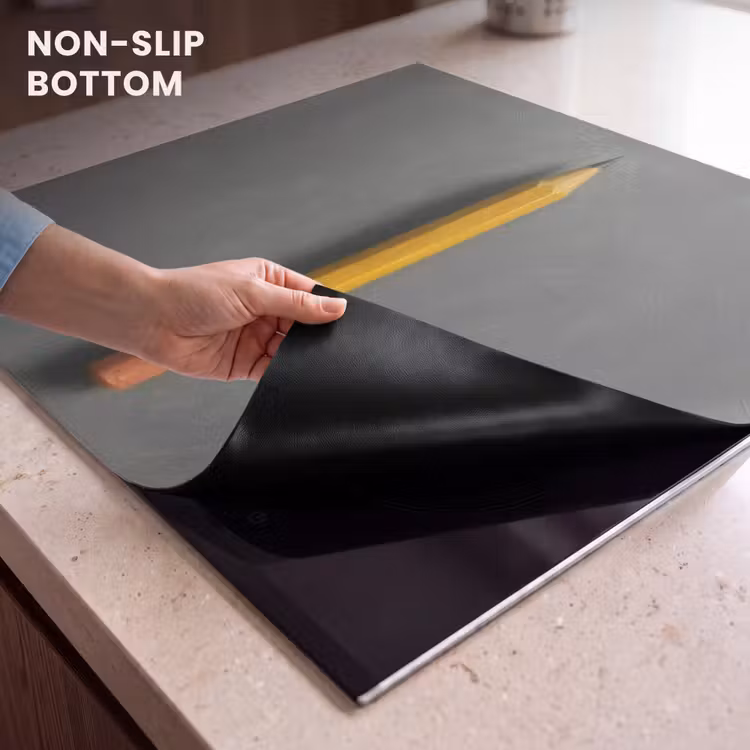 Induction hob protector - Pencil - Painting - Yellow — 5